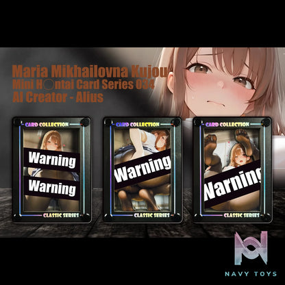 B&W Studio – Mini AI Creator Series Desktop Decorative Card #34 Maria Mikhailovna Kujou Alya Sometimes Hides Her Feelings in Russian