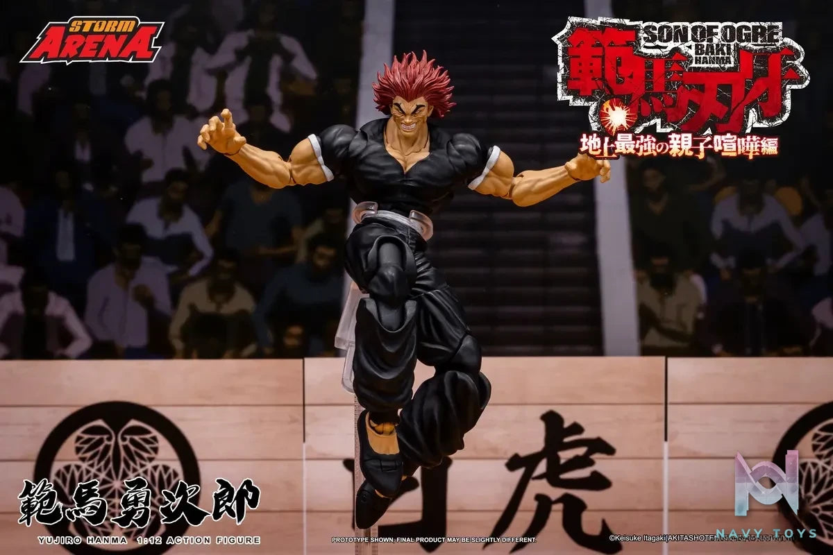 Storm TOYS – Baki the Grappler Yujiro Hanma Action Figure BHSA02 (Licensed)