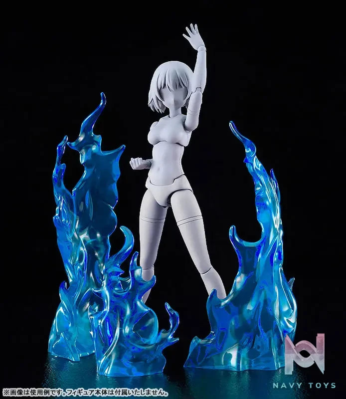 GSC – THE SIMPLE EFFECT Flames: Red & Blue (Licensed)