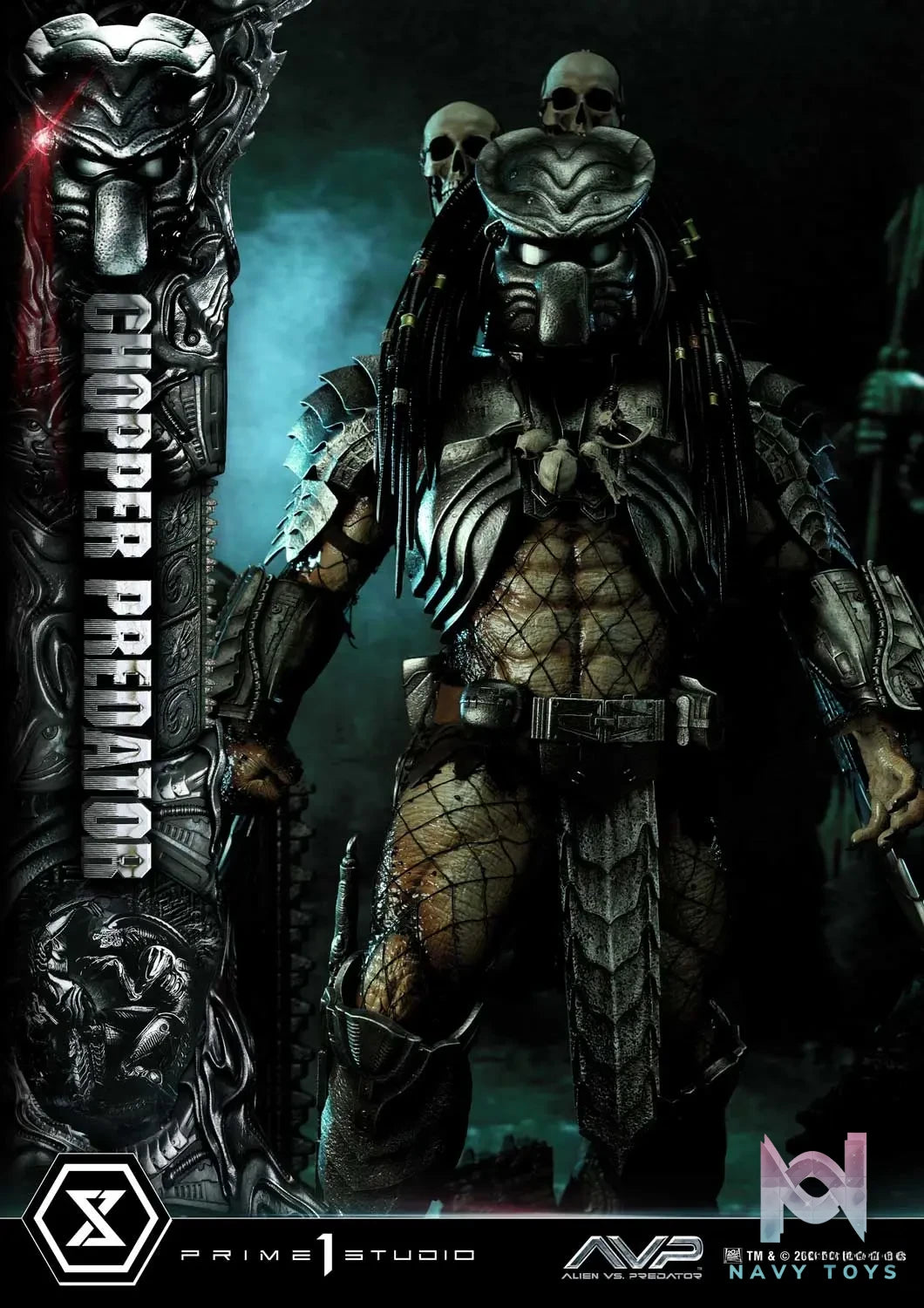 Prime 1 Studio Museum Masterline Alien vs. Predator Chopper Predator MMPR-06