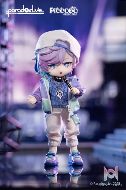 GENESIS x PICCODO ACTION DOLL Studio – PICCODO ACTION DOLL X Paradox Live Kanata & Nayuta Yatonokami Chibi Doll (Licensed)