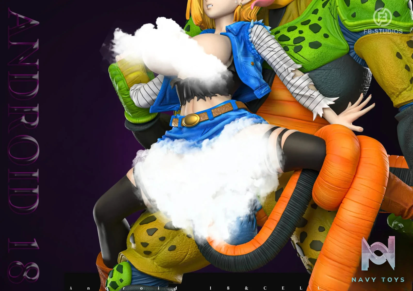 FB Studio – Dragon Ball Android 18 & Cell