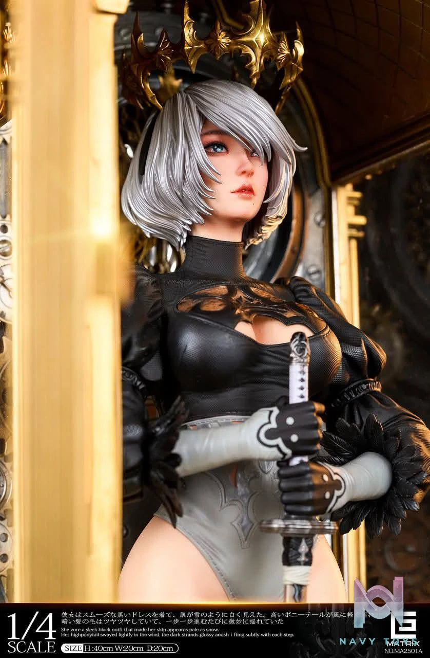 2B Bracket Clock resin statue Matrix Studio anime figure
