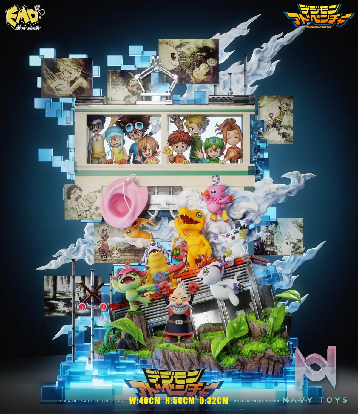 Emo Studio – Graduation Model #7 Digimon Adventure Digimon