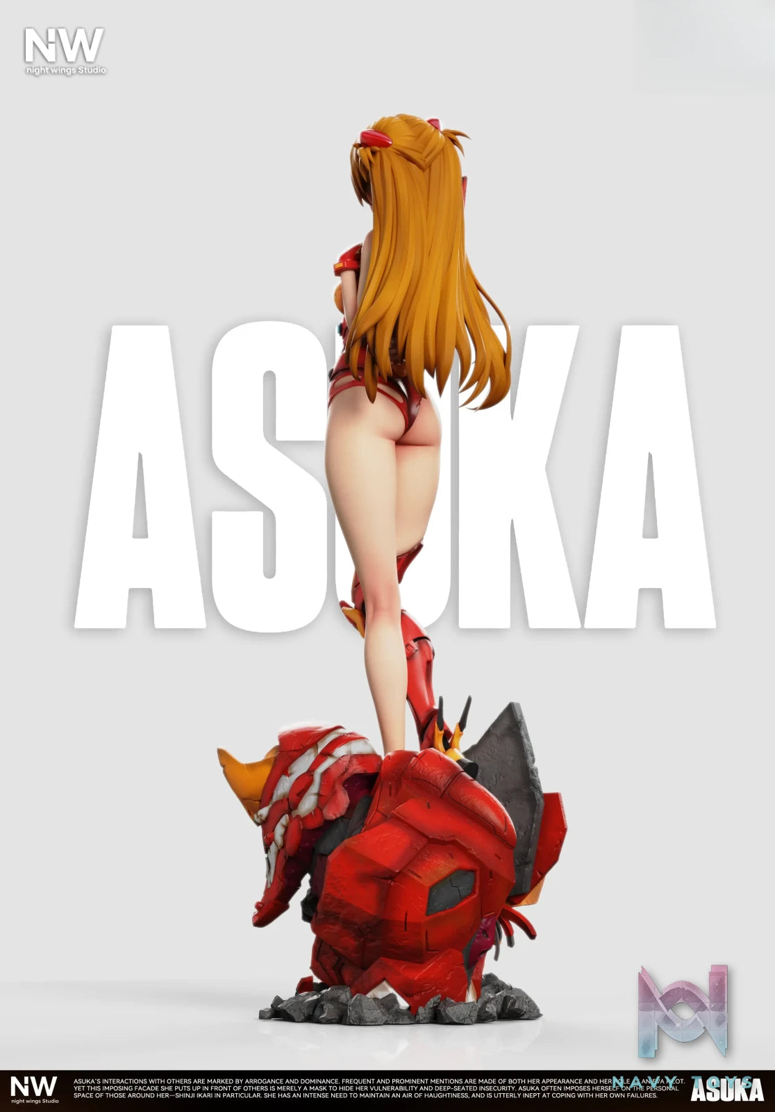 Night Wing Studio – Soryu Asuka Langley Mecha Girl Neon Genesis Evangelion
