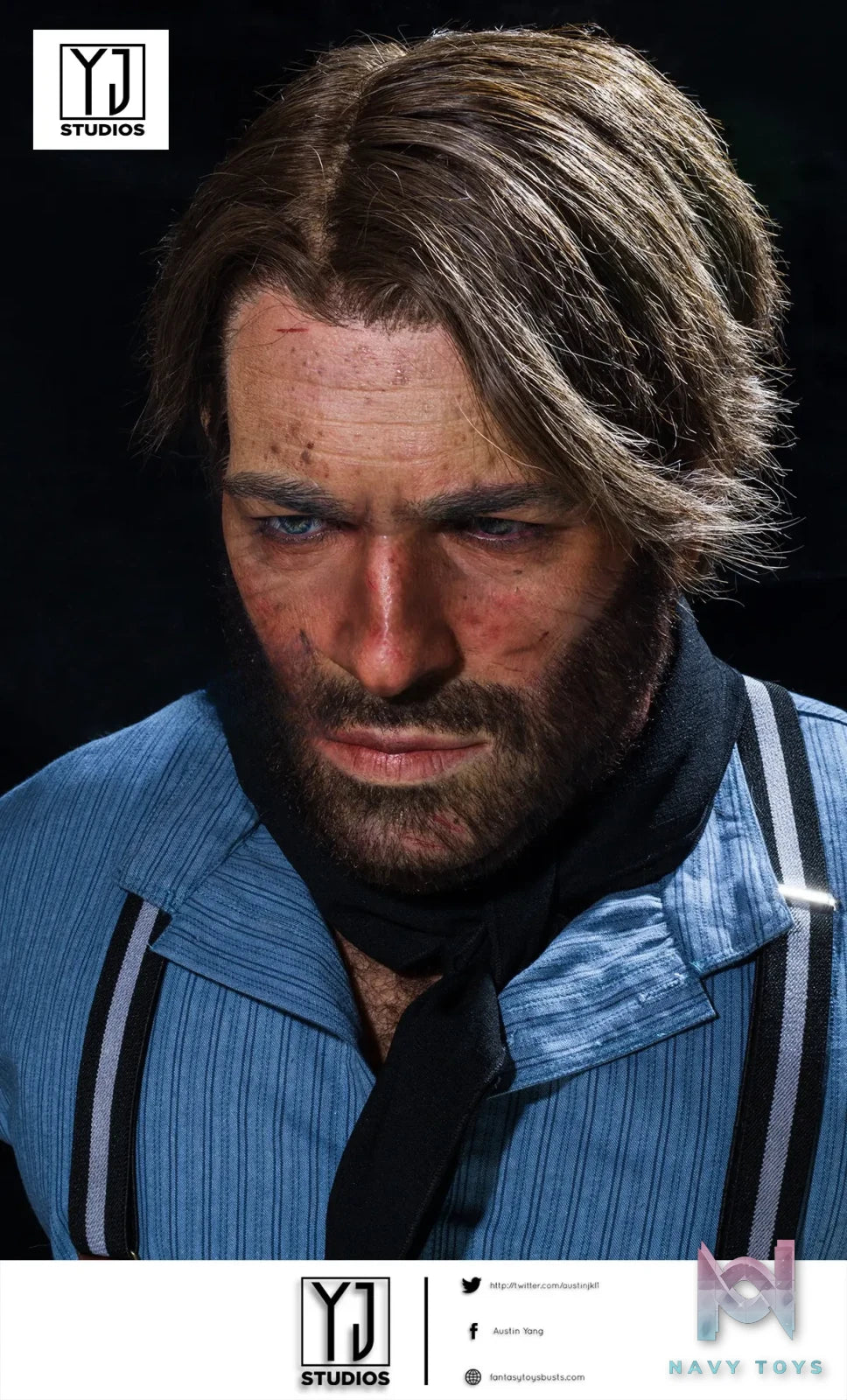 YJ Studio – Arthur Morgan 1/1 Bust Red Dead Redemption 2