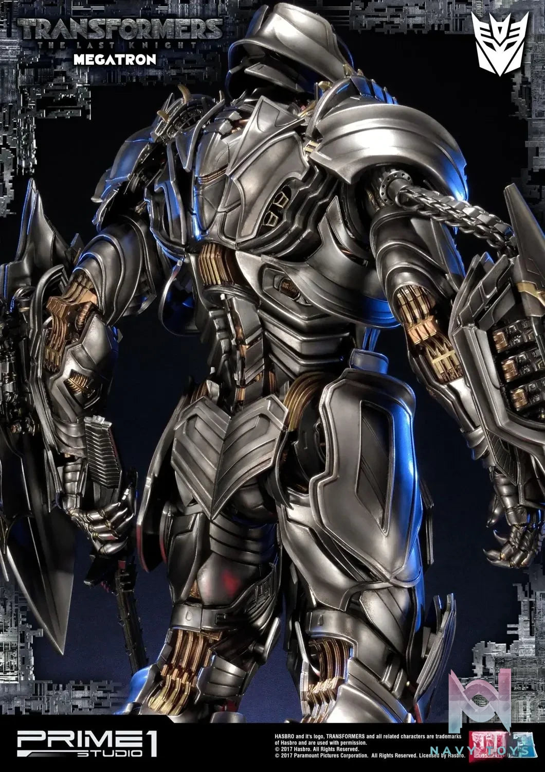 Prime 1 Studio – Museum Masterline Transformers: The Last Knight (Film) Megatron MMTFM-17 MMTFM-17EX(Licensed)