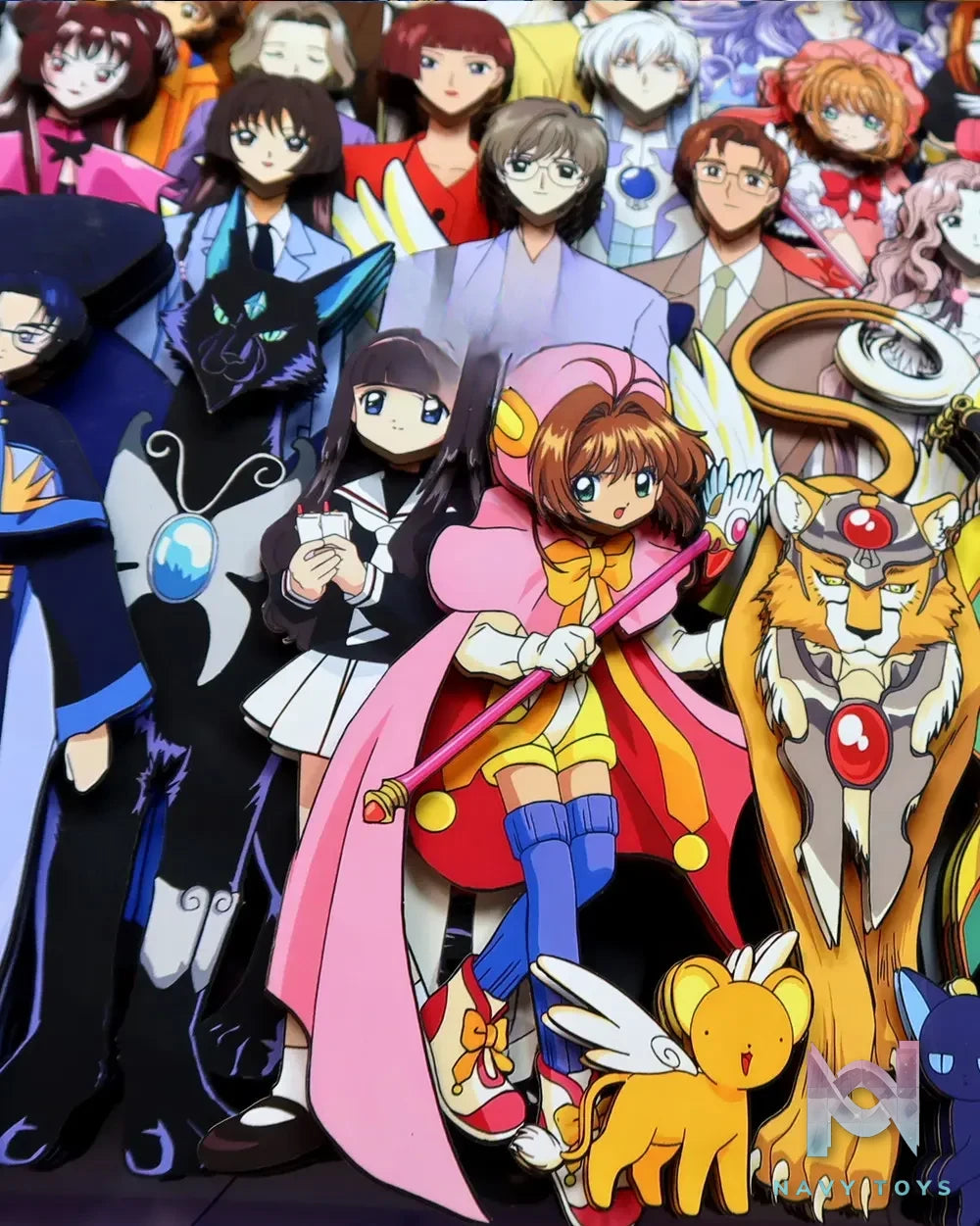 KALA HOME Studio – Cardcaptor Sakura Multiple Characters #05 3D Decorative Painting Cardcaptor Sakura