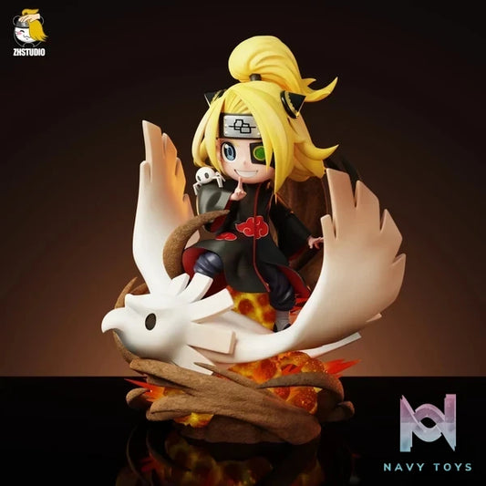 ZH Studio - Spy x Family Anya cos deidara resin statue Navy Toys anime figure