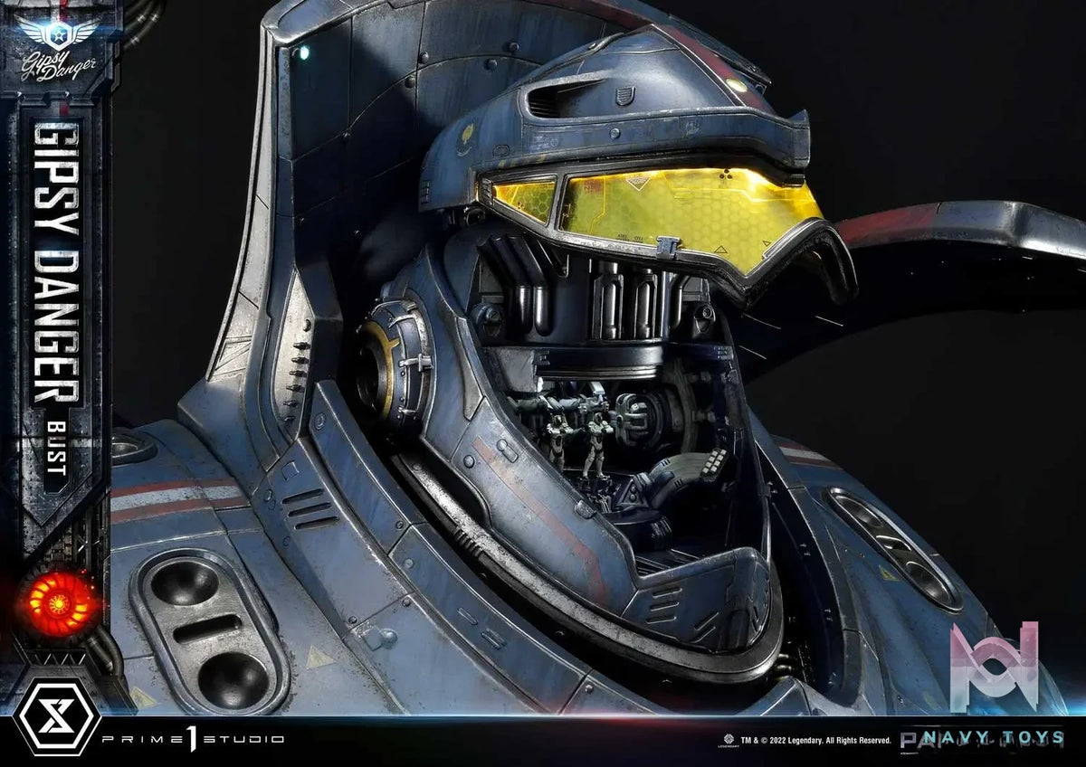 Prime 1 Studio – Life Size Bust Pacific Rim Gipsy Danger LSPACRIM-01 LSPACRIM-01DX (Licensed)