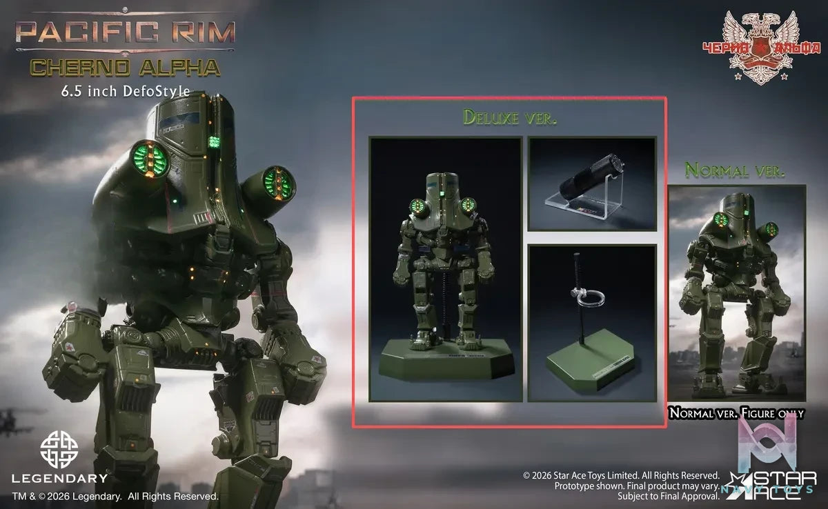 Star Ace Toys – Pacific Rim DefoStyle Gipsy Danger X Cherno Alpha SA7011 SA7012 SA7013 SA7014 SA7015 (Licensed)