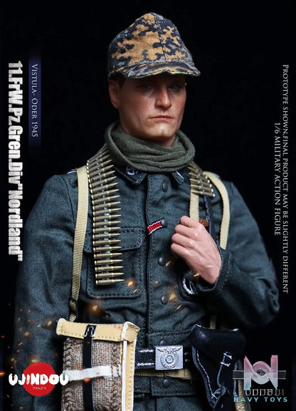 UJINDOU – 1/6 WWII 11. FrW. Pz. Gren. Div “Nordland”, Vistula – Oder 1945 UD9051 (Licensed)