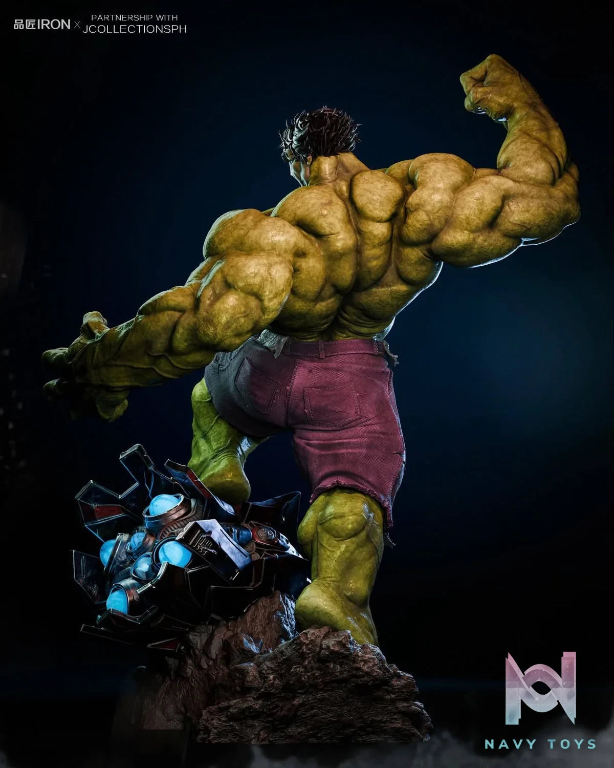 Hulk resin statue Iron Studio x JCOLLECTIONSPH Studio anime figure