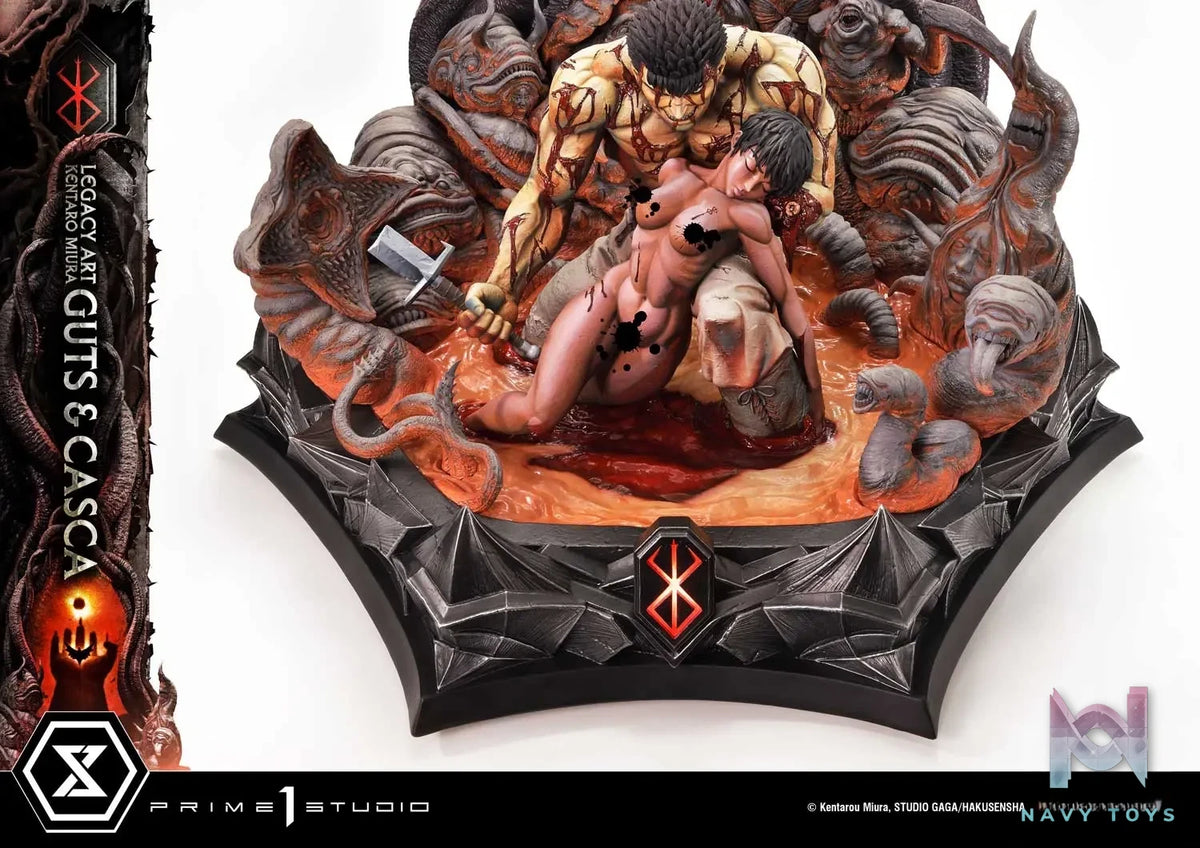 Prime 1 Studio – Legacy Art “Kentaro Miura” Berserk Guts & Casca LABR-03 LABR-03S