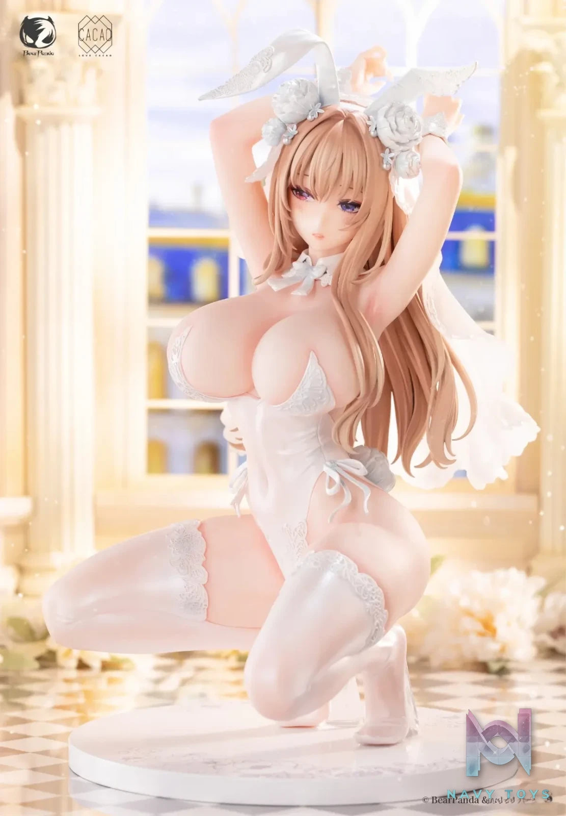 Bearpanda – BearPanda × LOVECACAO Blossom Bunny 1/4 Figure (Licensed)