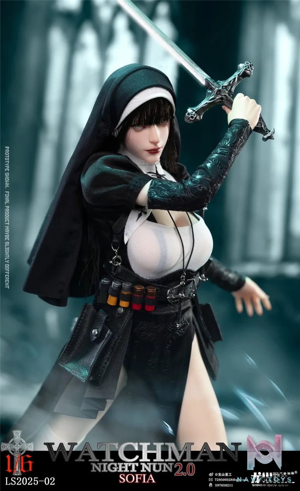 Long Shan Jin Shu Studio – Original LS2025-02 1/6 Redemption of the Night second round Sophia AB (Licensed)