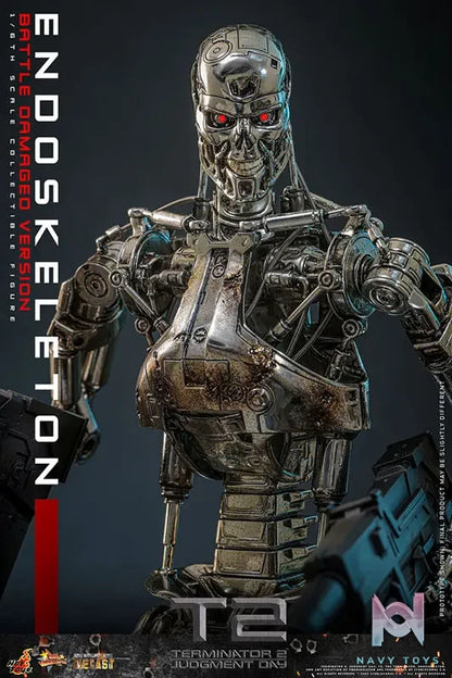 HOTTOYS – Movie Masterpiece DIECAST 1/6 Endoskeleton (Battle Damage) MMS840D77 (Licensed)