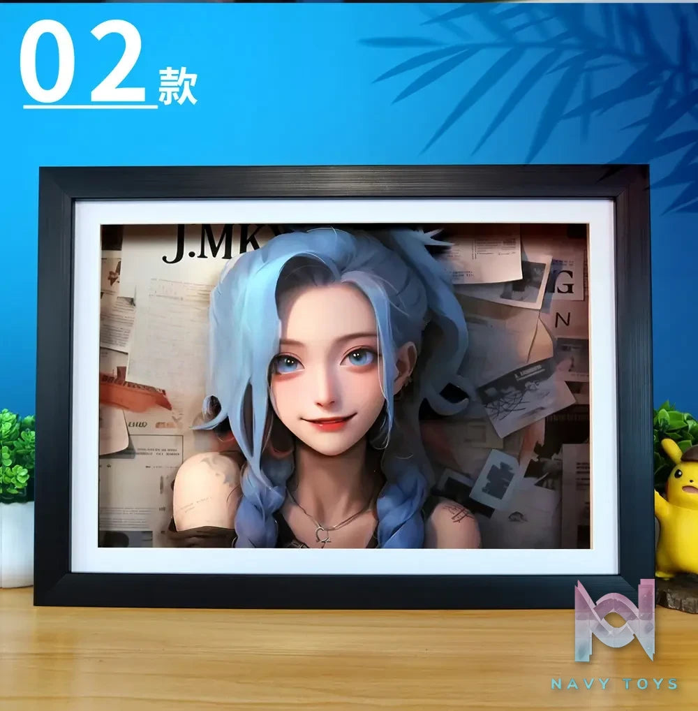 KALA HOME Studio – Jinx #02 3D Decorative Painting League of Legends