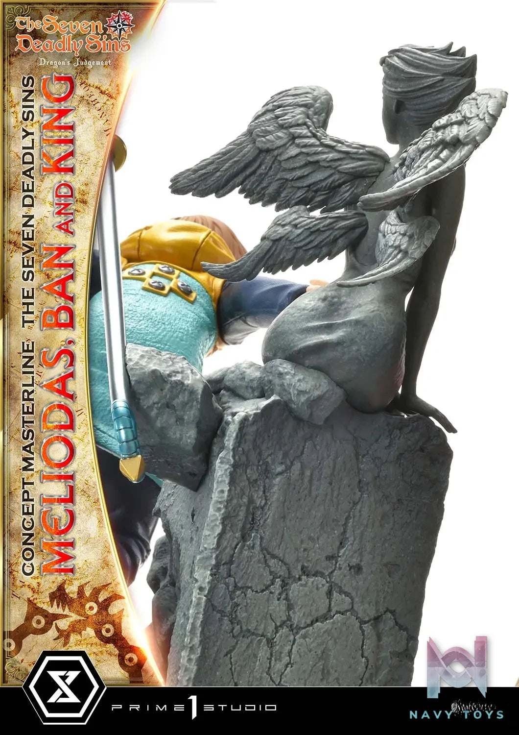 Prime 1 Studio – Concept Masterline The Seven Deadly Sins Meliodas, Ban and King CMNTZ-01 CMNTZ-01DXS (Licensed)