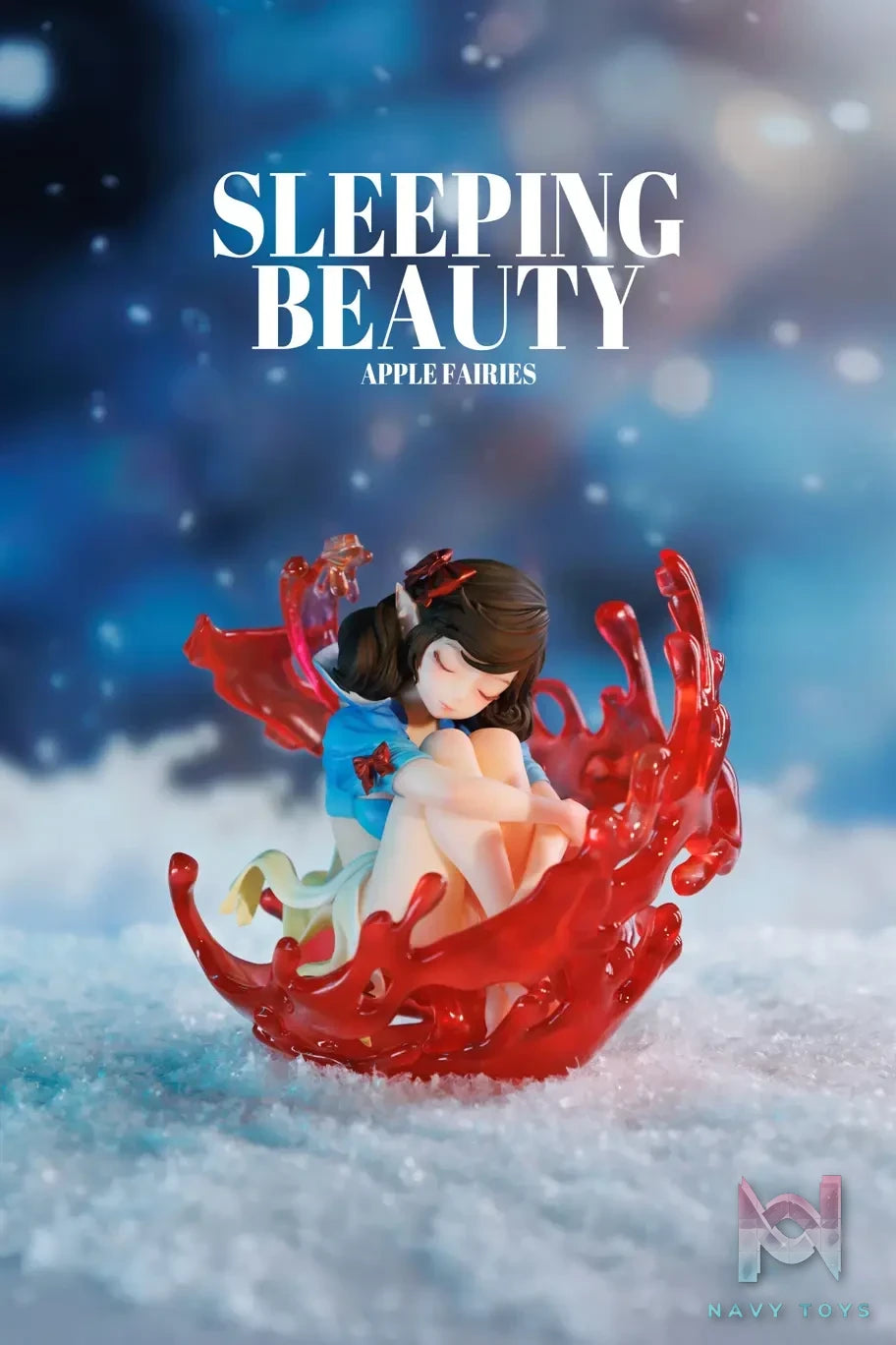 Weartdoing Studio – Original Sleeping Beauty-Apple Fairies-Red & Black & Green (Licensed)