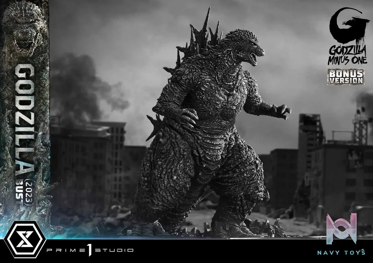 Prime 1 Studio – Life Size Bust GODZILLA MINUS ONE (Film) Godzilla (2023) LSGMO-01 LSGMO-01S (Licensed)