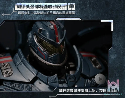 GONG Studio – Resonance Pacific Rim Danger Wanderer Diecast Action Figure (Licensed)