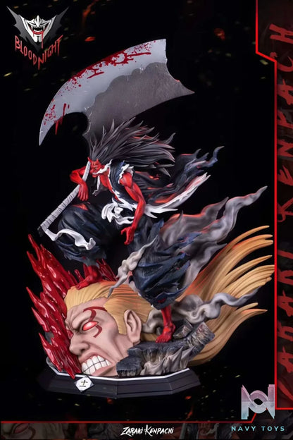 Blood Night Studio – Bleach Thousand Year Blood War Swastika Form Series #1—Zaraki Kenpachi
