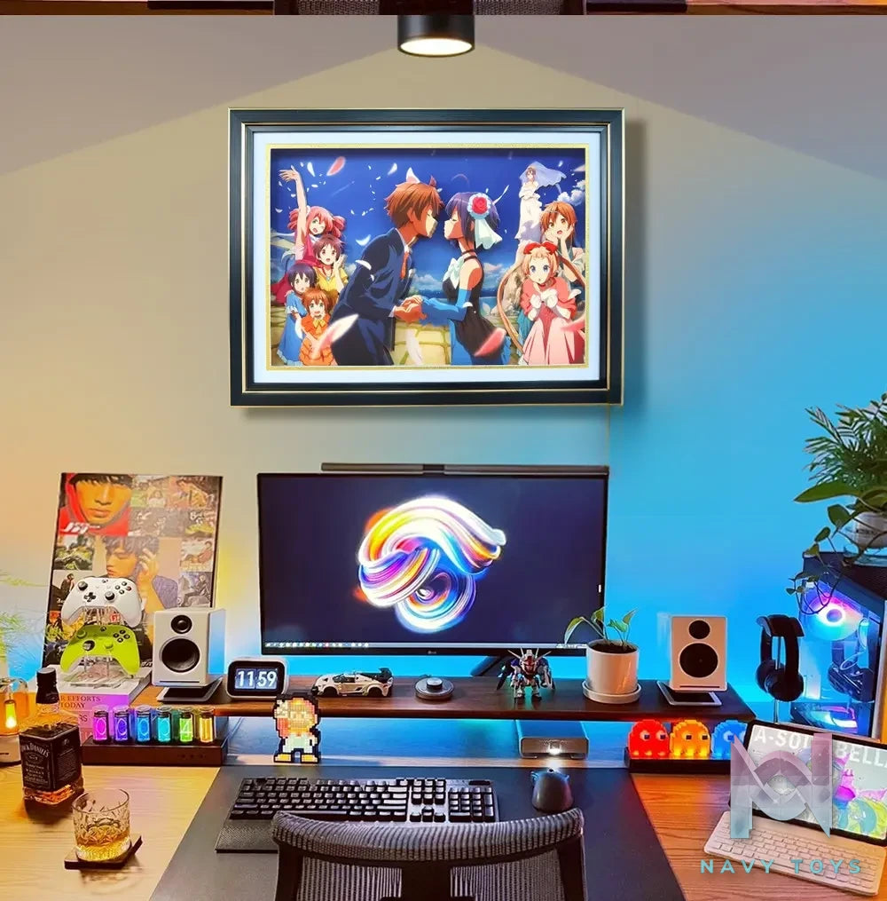 KALA HOME Studio – Love, Chunibyo & Other Delusions! Multiple Characters 3D Decorative Painting Love, Chunibyo & Other Delusions!