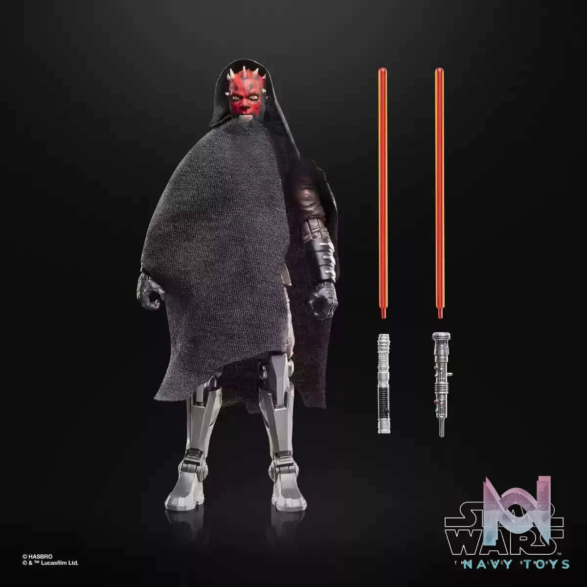 Hasbro Studio – Star Wars The Black Series Darth Maul Shadow King 1/12 Scale Action Figure (Licensed)