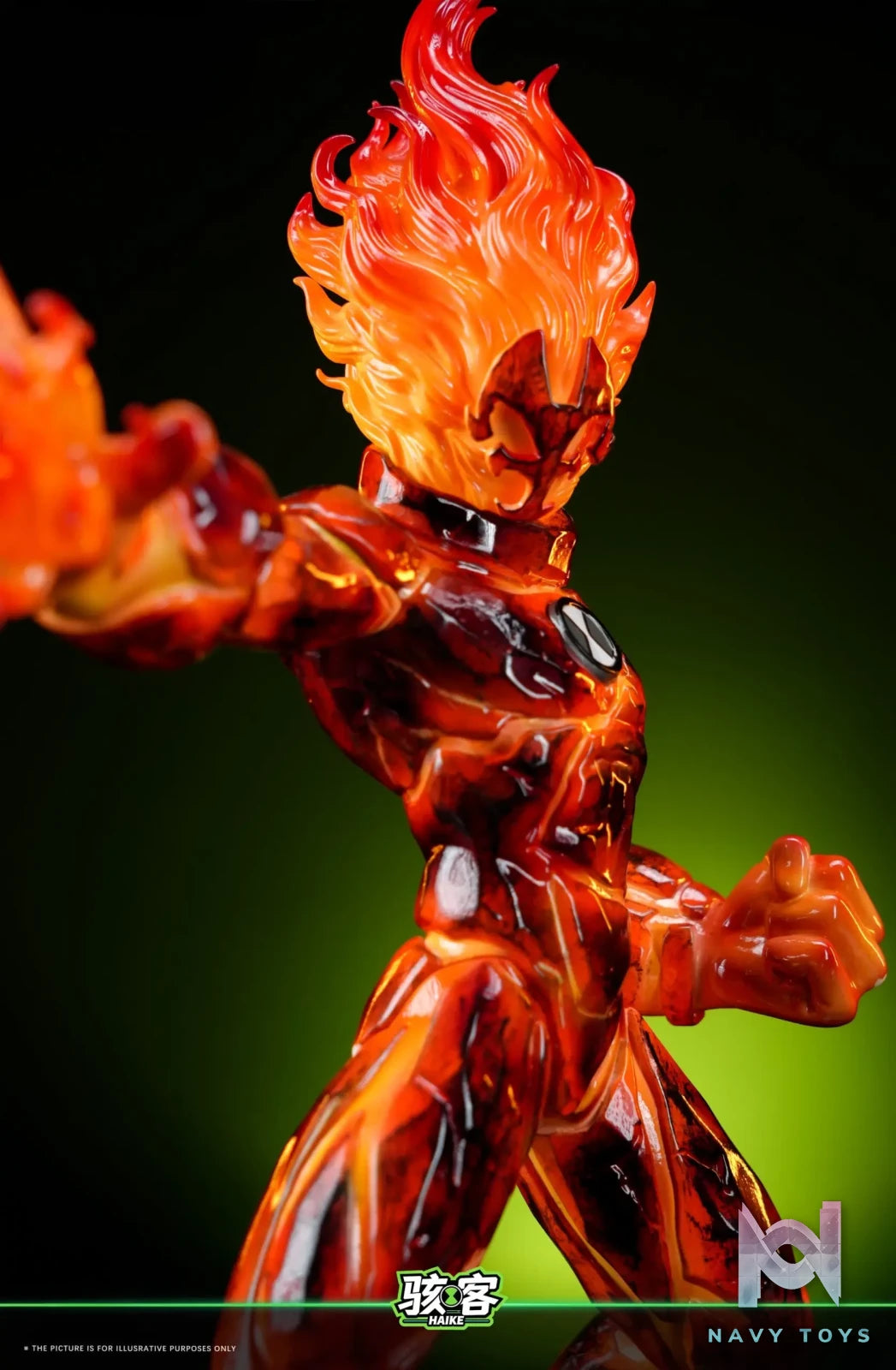 HAIKE Studio – Heatblast Ben 10