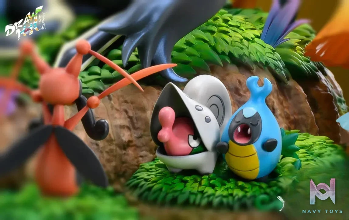 Drawmon Studio – Pokémon Forest Chapter Sleeping Xerneas