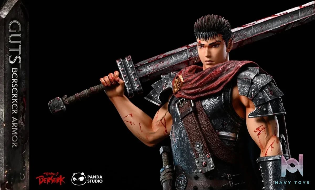 Black Saber Guts - Berserk - Panda Studio resin statue Navy Toys anime figure