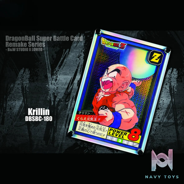 B&W Studio – Krillin Super Battle Card Remake Dragon Ball