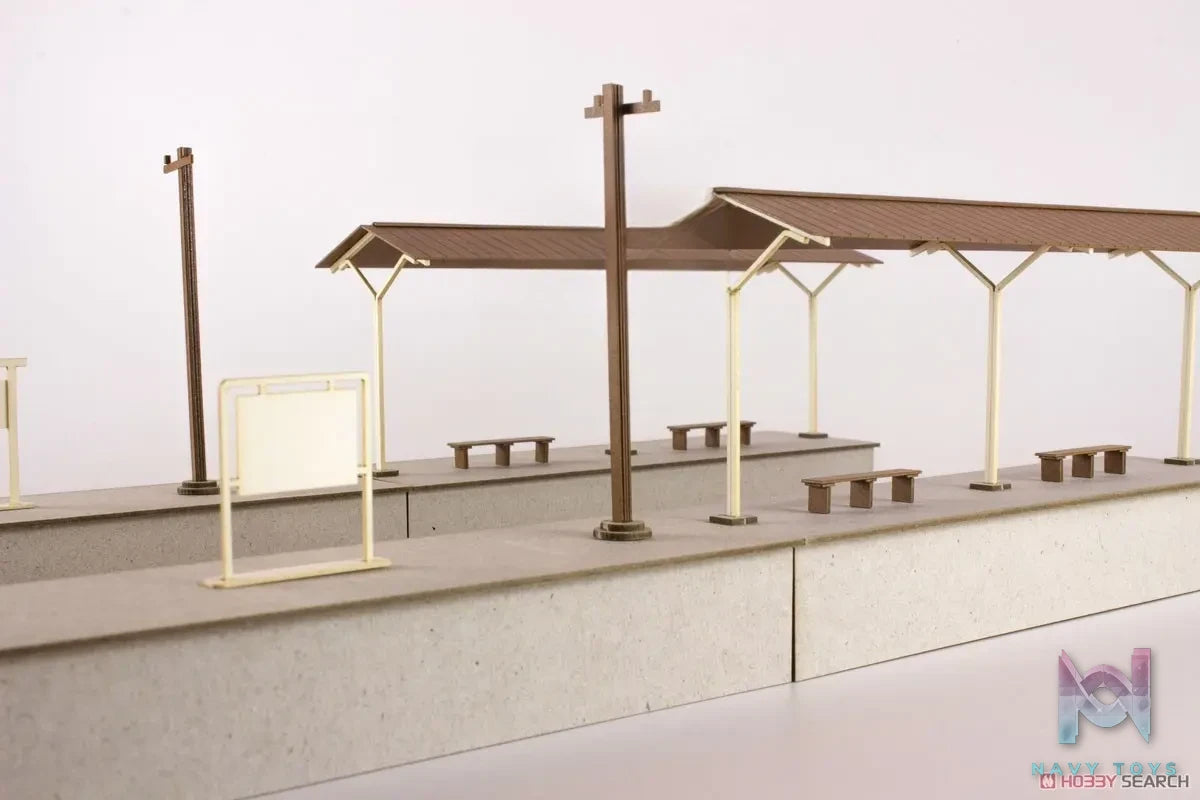 PLUM – 1/80 Paper Kit Street Corner Accessory Series Island-Style Local Home X Extension Set (Licensed)