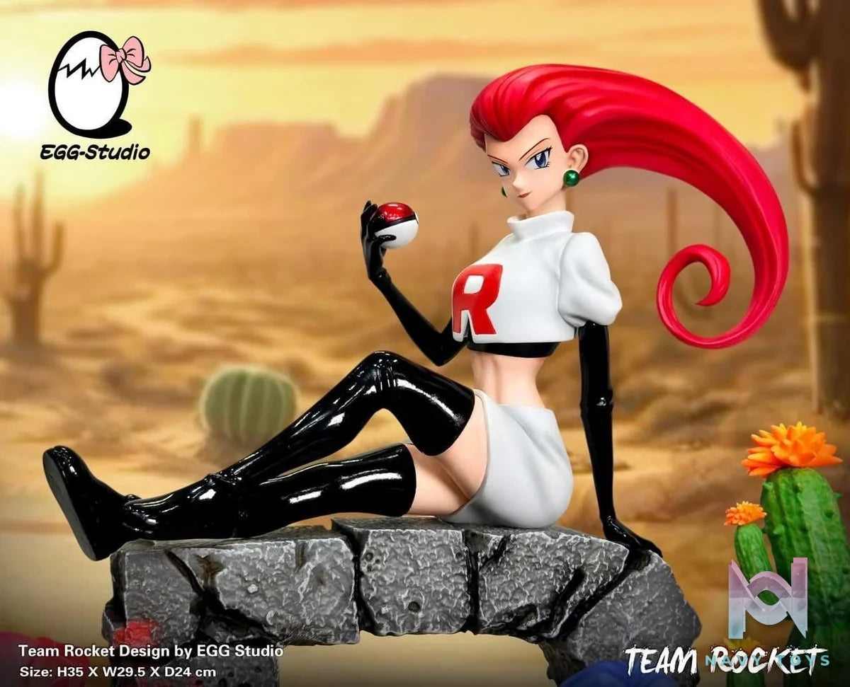 Team Rocket - Pokemon - EGG Studio resin statue egg studio anime figure