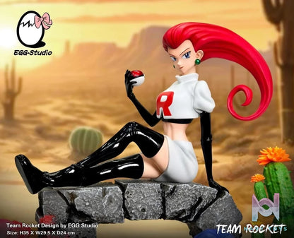 Team Rocket - Pokemon - EGG Studio resin statue egg studio anime figure