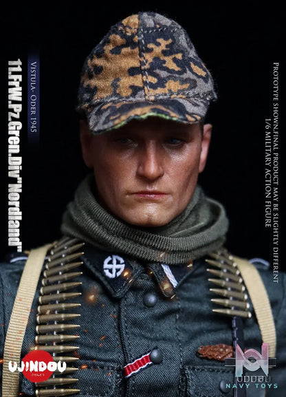 UJINDOU – 1/6 WWII 11. FrW. Pz. Gren. Div “Nordland”, Vistula – Oder 1945 UD9051 (Licensed)
