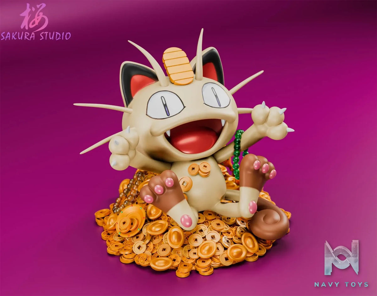 SAKURA Studio – Pokemon Money comes from #3 Lucky cat Meowth