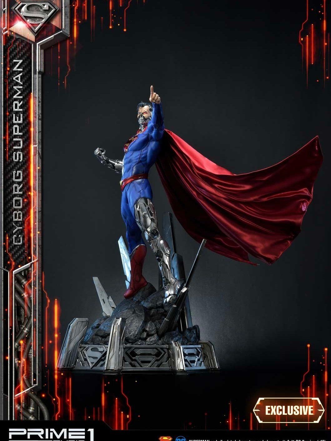 Cyborg Superman - Superman - Prime 1 Studio (MMDC - 32EX) resin statue Prime 1 Studio anime figure