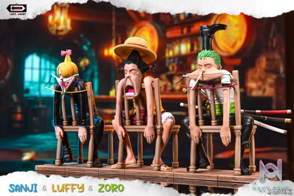 LEFT & RIGHT Studio – One Piece Roronoa Zoro & Monkey D. Luffy & Sanji