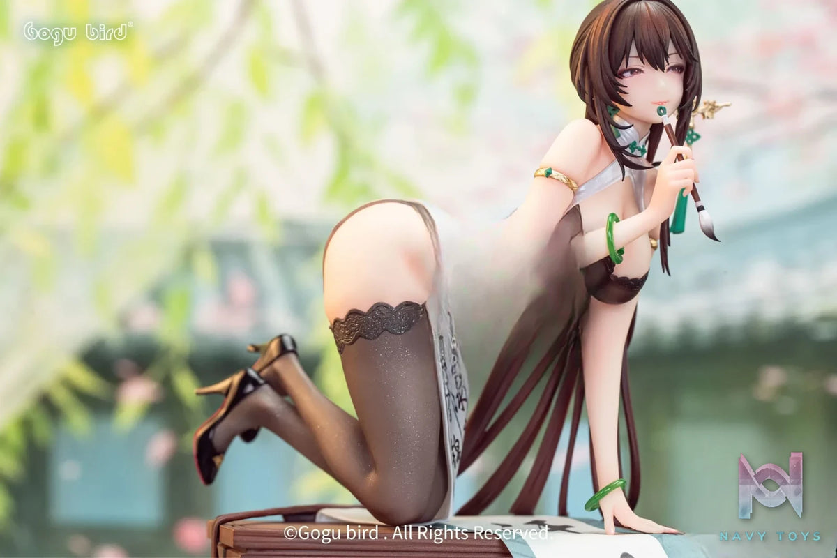 Gogu Bird – Calligraphy Maiden – Mo Wanqing 1/6 Figure (Licensed)