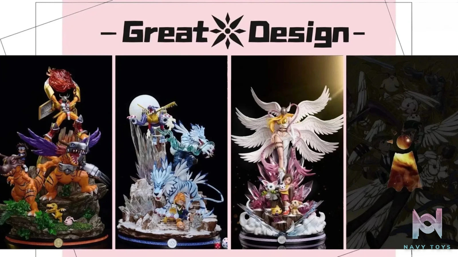 Great Design Studio – Digimon Angewomon Evolution Series