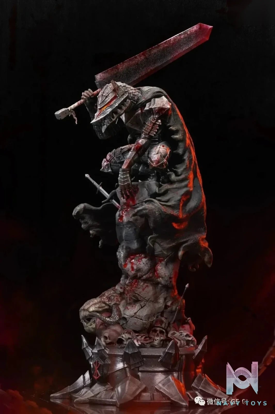 Guts - Berserk - G5 Studio resin statue Navy Toys anime figure