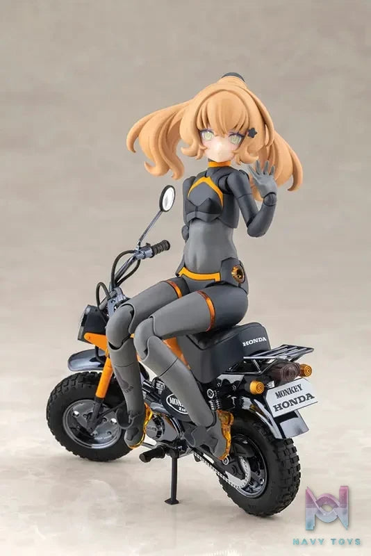 Kotobukiya – Megami Device PUNI MOFU RACING TU with Honda Z50J-1 Monkey Plastic Model (Licensed)