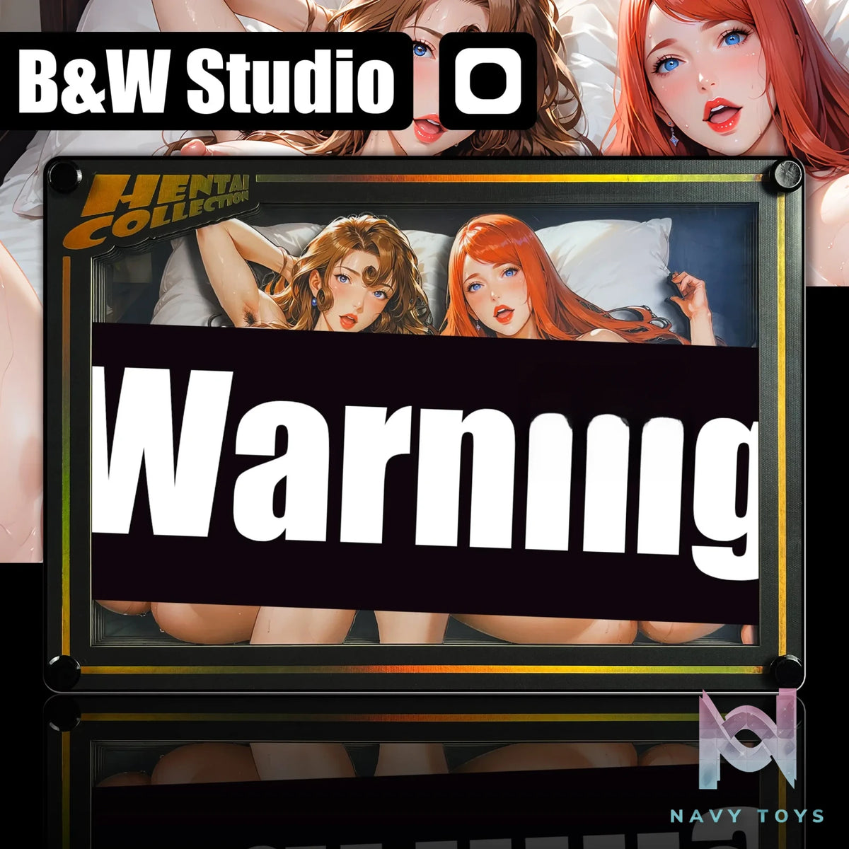 B&W Studio – Yukiko Kudo X Kushina Uzumaki Ben’s Delusion World Series Desktop Decor Card #29 Detective Conan X Naruto