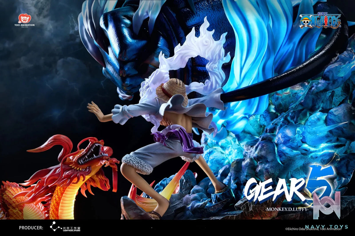 Light Year Studio – One Piece Gear 5 Luffy Statue (Licensed)