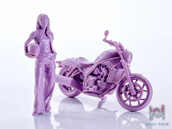Max factory – PLAMAX MF-101 Rider’s portrait Honda Rebel 1100 1/20 Plastic Model (Licensed)