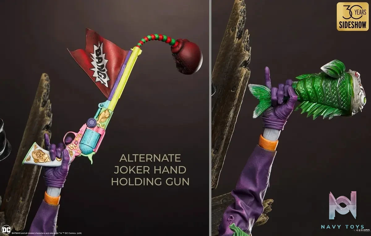 Sideshow Collectibles – DC Comics 32-inch Batman vs. Joker (Licensed)