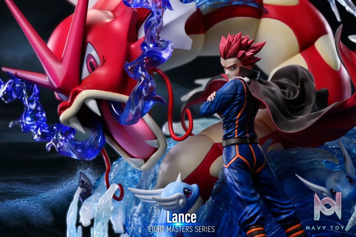 Private DU Studio - Lance & Gyarados - Pokemon resin statue Private DU Studio anime figure