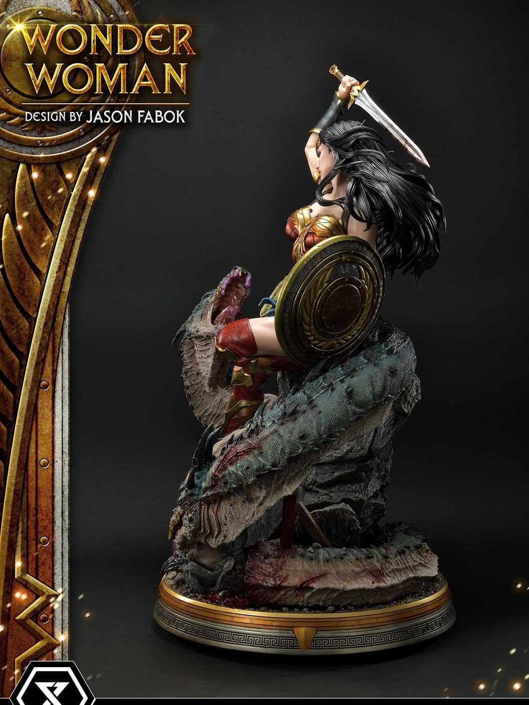 Wonder Woman Versus Hydra - Wonder Woman - Prime 1 Studio (MMDC - 48EXS) resin statue Prime 1 Studio anime figure